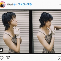 森星、自身初パーマでイメチェン