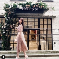 小嶋陽菜、チェリー柄がキュート