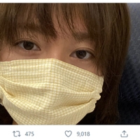 木村文乃、マスク姿の“自撮り”