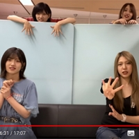 ゆうなぁもぎおんが披露、現役アイドルの前髪の作り方
