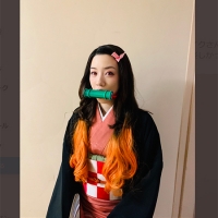 永野芽郁、『鬼滅の刃』禰豆子コスプレ
