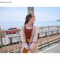 トリンドル玲奈『旅色』９月号