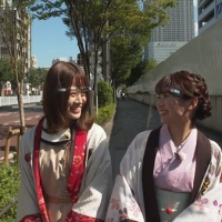 乃木坂46・山崎怜奈が江戸散歩