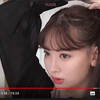 小嶋陽菜、ねじりハーフツインテール