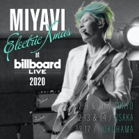 MIYAVI「Electric Xmas at Billboard Live 2020」開催決定