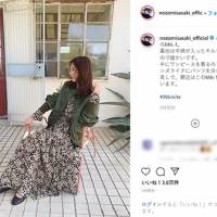 佐々木希、大人のカジュアルコーデ