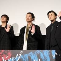 森山未來、北村匠海、勝地涼『アンダードッグ』公開記念舞台挨拶