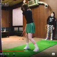 白石麻衣「恥ずかしいけど…」膝上スカートでゴルフ初挑戦