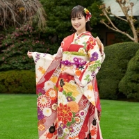 井頭愛海・晴れ着撮影会