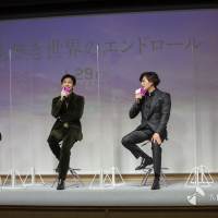 映画『名も無き世界のエンドロール』“絆結び”大ヒット祈願イベント