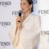 米倉涼子、FENDIジャパンブランドアンバサダー就任記者会見