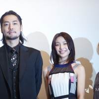映画『ある用務員』舞台あいさつ