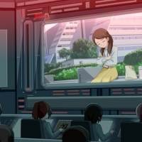 若月佑美、CMでアニメに