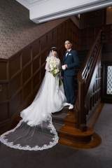 門脇麦、ウエディングドレス姿　夫・高良健吾と気品ある夫婦役