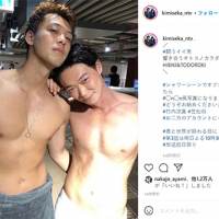 竹内涼真＆笠松将、“キメ顔”筋肉美ショット