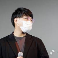 映画『ある用務員』舞台あいさつ