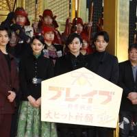 映画『ブレイブ -群青戦記-』大ヒット祈願イベント