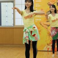 山内瑞葵『フラガール − dance for smile －』取材会