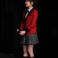 生田絵梨花『賭ケグルイ双』完成報告会