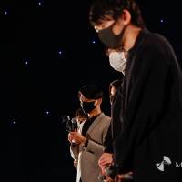 映画『ブレイブ -群青戦記-』公開後舞台挨拶