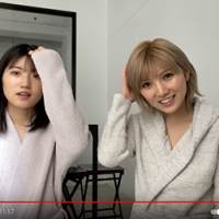 村山彩希＆岡田奈々のグラビア撮影に密着　腹筋美に「スタイル良すぎ」