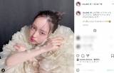 中村里砂の新メイクに、益若つばさも「顔面天才」