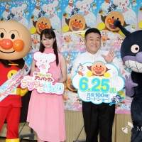 深田恭子『それいけ！アンパンマン　ふわふわフワリーと雲の国』公開アフレコ