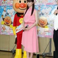 深田恭子『それいけ！アンパンマン　ふわふわフワリーと雲の国』公開アフレコ