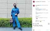 山田優「貰い物のつなぎで…」つなぎの私服が好評「さすがの着こなし」