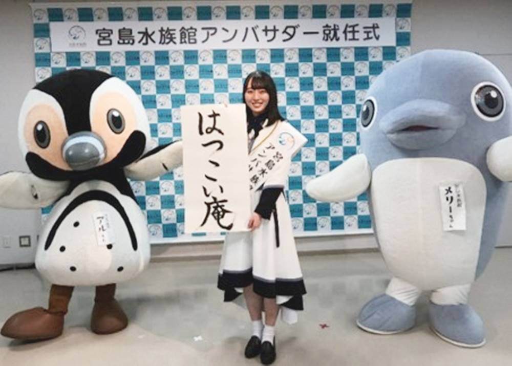 STU48今村美月、宮島水族館アンバサダー就任