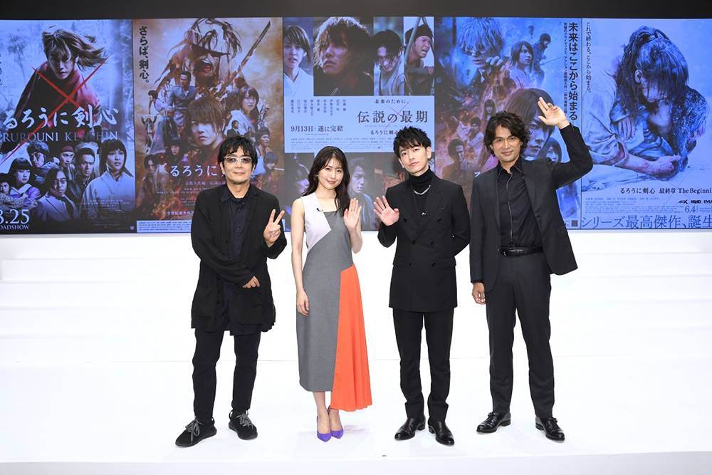 日本実写映画初『るろ剣』全５部作＆特別招待、佐藤健「日本の昔ならではの美術を」
