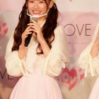 ＝LOVE『全部、内緒。』発売記念記者発表会