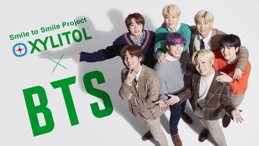 BTS、ロッテ キシリトール「Smile to Smile Project」始動