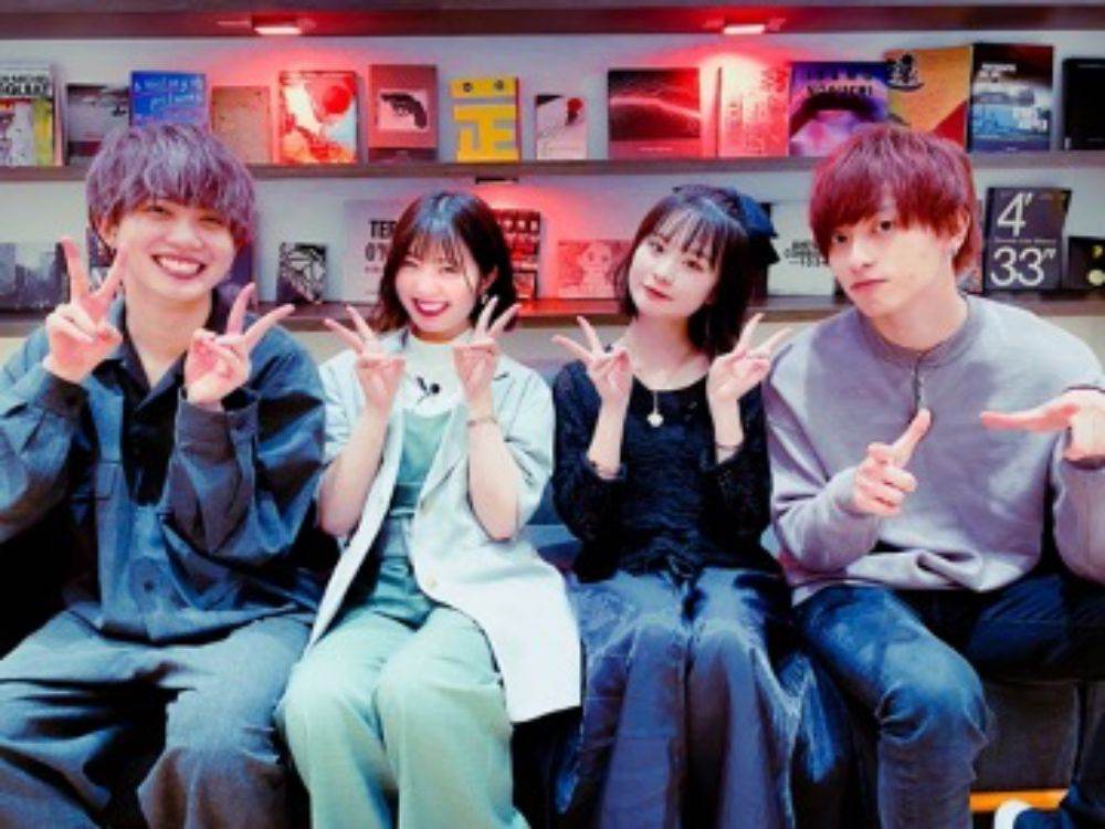 せりしゅん、池田翼、ゆな、さくら、音楽トークYouTube番組スタート
