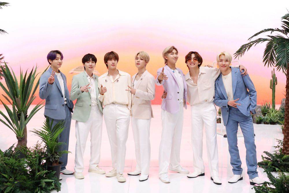 BTS、米ABC「グッドモーニング・アメリカ・サマーコンサート」で「Butter」を熱唱