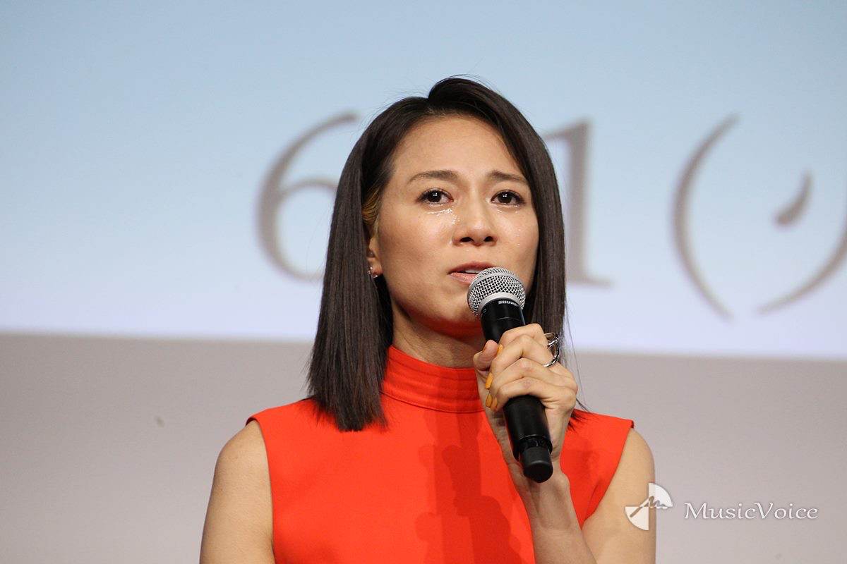 篠原ゆき子、主演作封切りに涙「本当に嬉しい」　LiLiCo自身に重ね涙