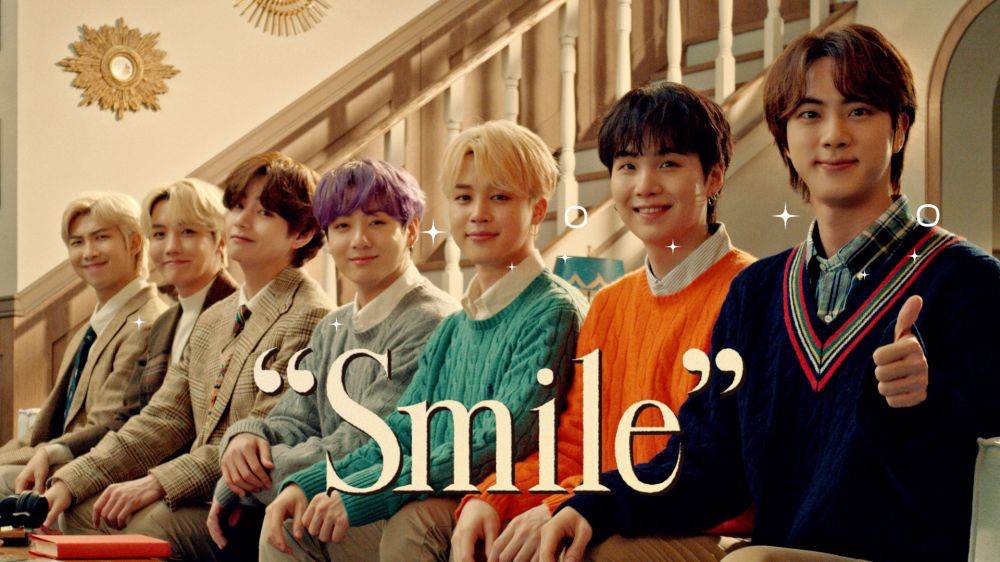 BTS主演新CM「XYLITOL×BTS Smile篇」新TVCM５篇同時に全国でオンエア開始