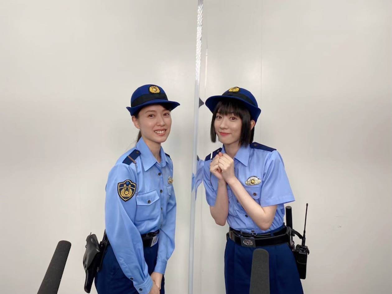 戸田恵梨香と永野芽郁『ハコヅメ』ほっこり２ショット