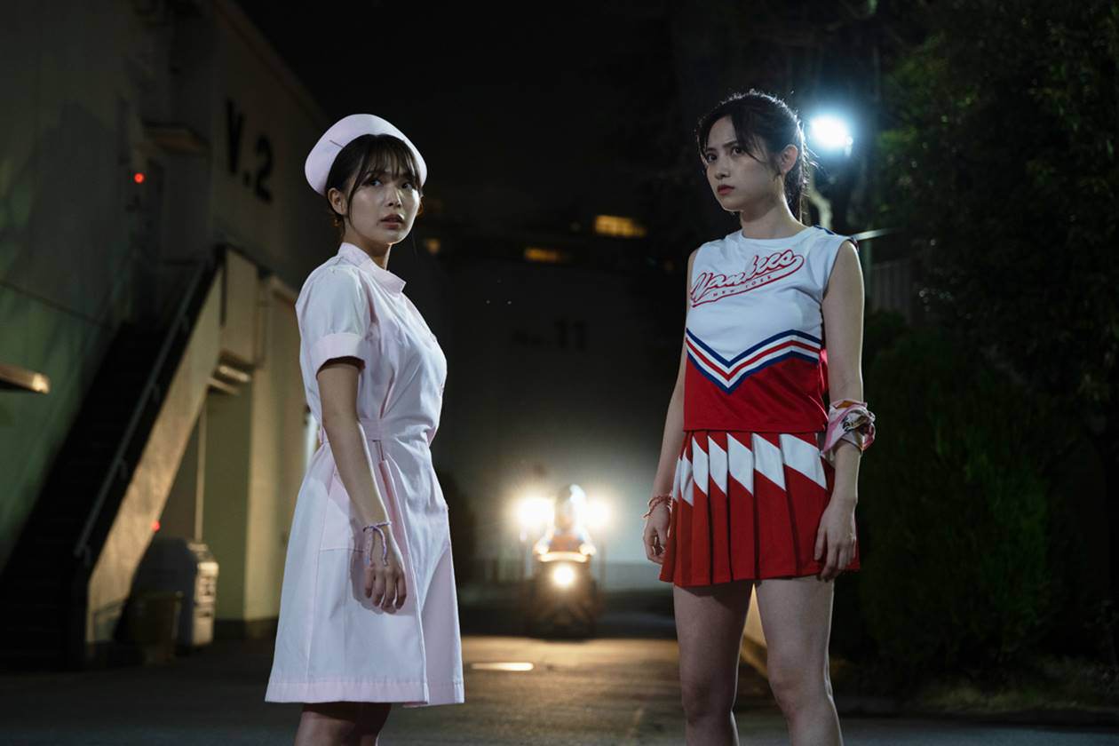 桃月なしこ×寺本莉緒×工藤遥、東映殺影所で恐怖体験