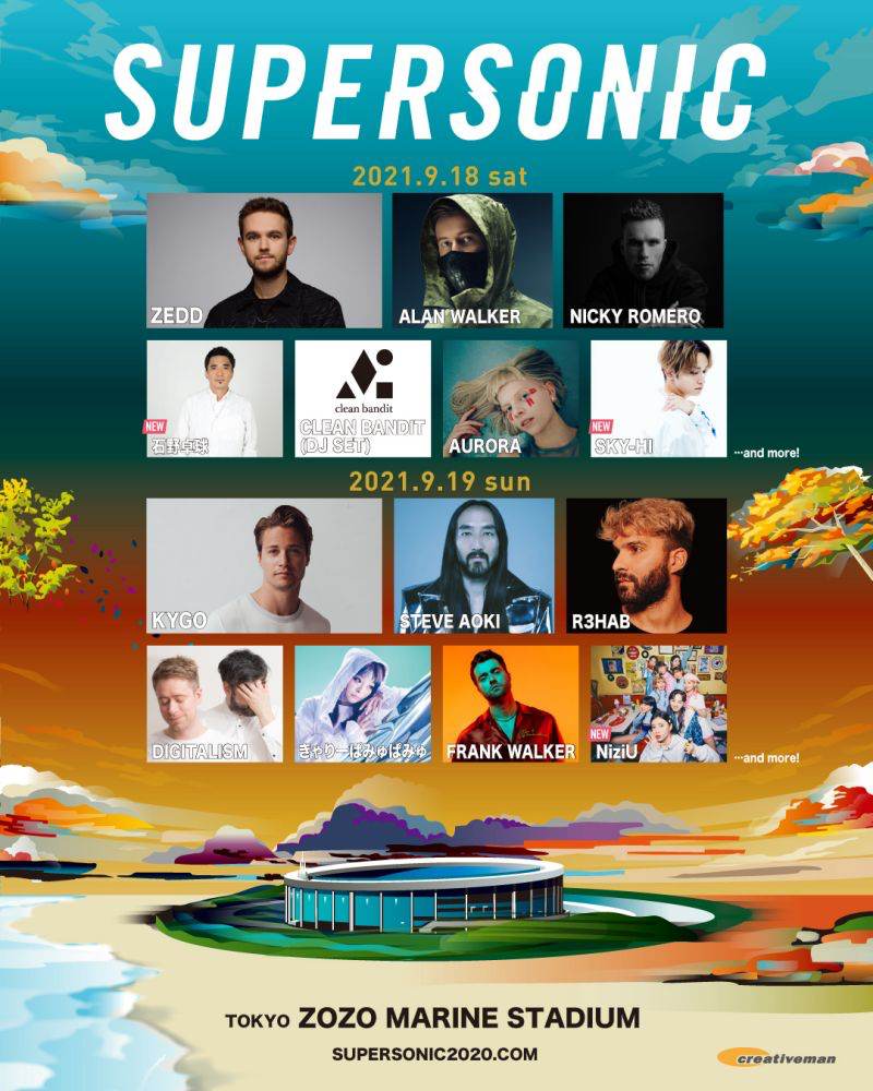 NiziU「SUPERSONIC 2021」に出演決定　初ライブパフォーマンスを披露