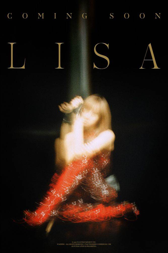 BLACKPINKのLISA、ソロ出撃　初のティーザーポスター公開