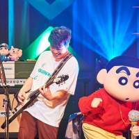 マカロニえんぴつ、クレヨンしんちゃんとステージで夢の共演
