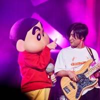マカロニえんぴつ、クレヨンしんちゃんとステージで夢の共演