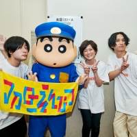 マカロニえんぴつ、クレヨンしんちゃんとステージで夢の共演