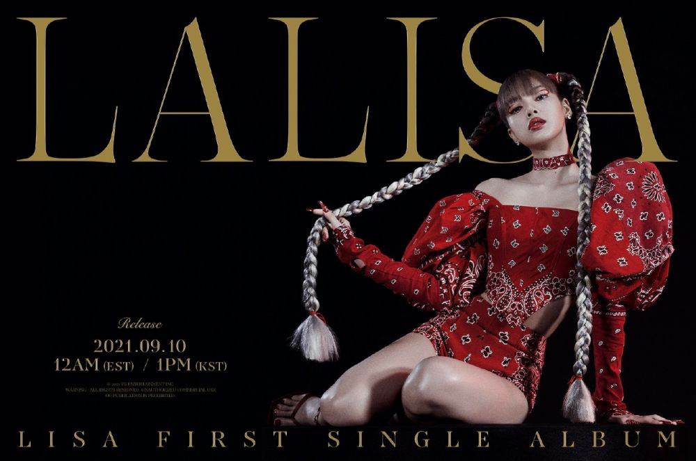 BLACKPINK・LISA、９月10日初のソロデビューシングル発売決定