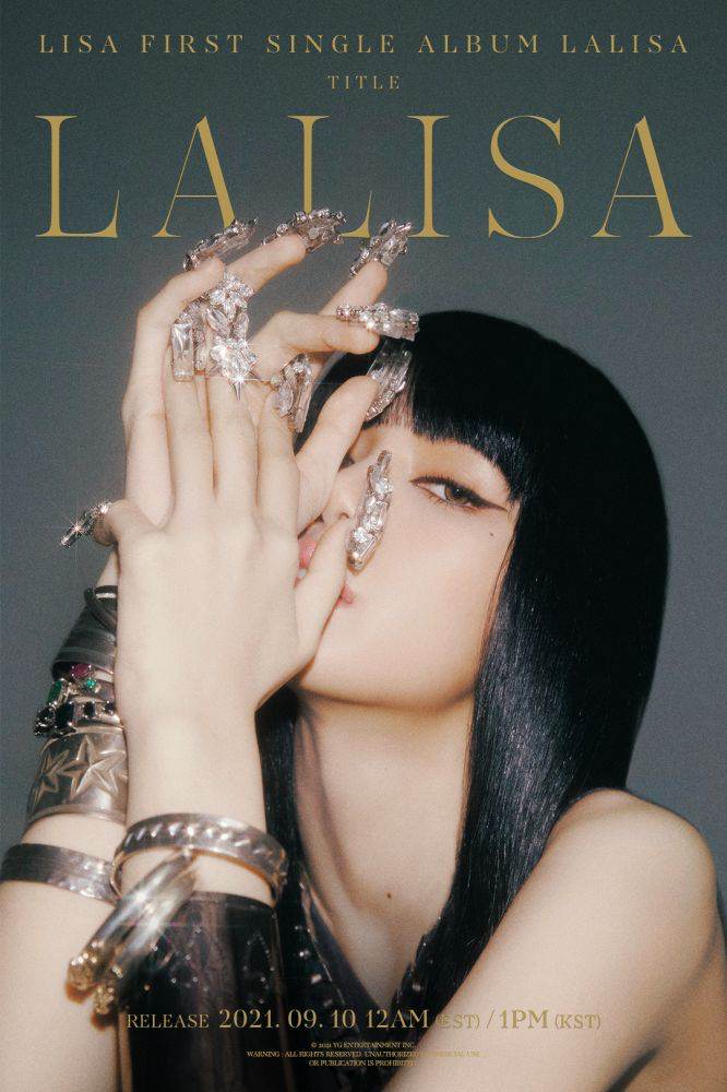 BLACKPINK・LISA初のソロシングル、４日間で先行注文数70万枚突破