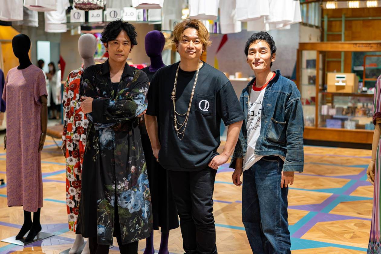 稲垣吾郎＆草なぎ剛＆香取慎吾『JANTJE_ONTEMBAAR』新店舗に来店