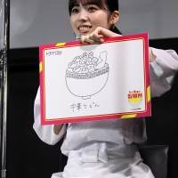 秋田汐梨『トーキョー製麺所』完成披露会