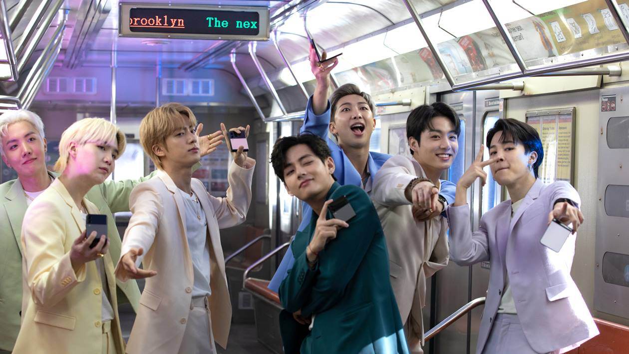 BTS、「Butter」MVセルフアレンジ　電車内でパフォーマンスも