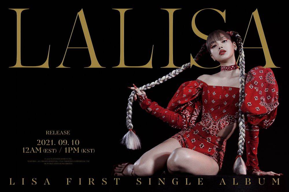 BLACKPINK・LISA、ソロシングル発売記念　生ライブパフォーマンス日韓同時配信決定